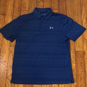 Under Armour Men Heat Gear Polo Medium